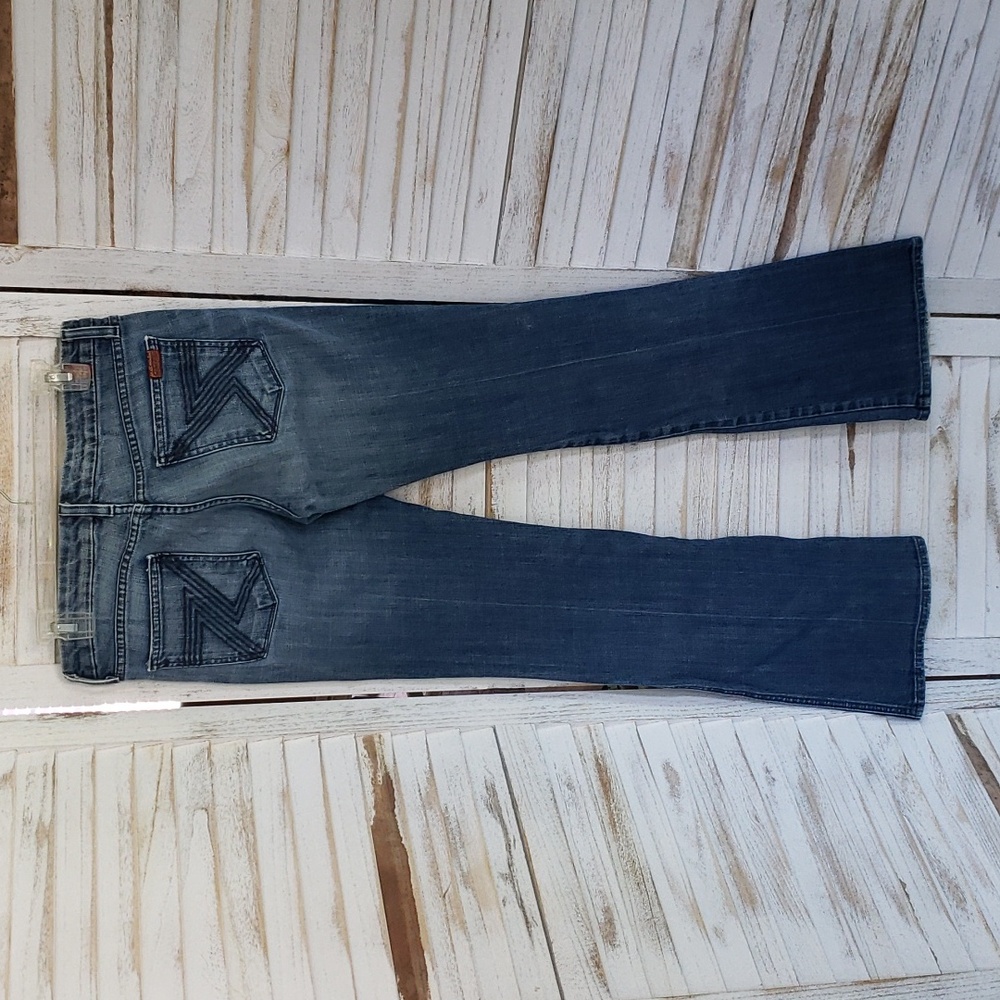7 for all Mankind Flynt Bootcut Dark Jeans